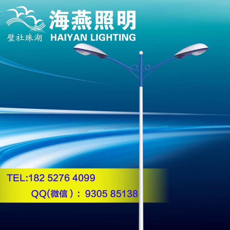 天長LED雙臂路燈價格